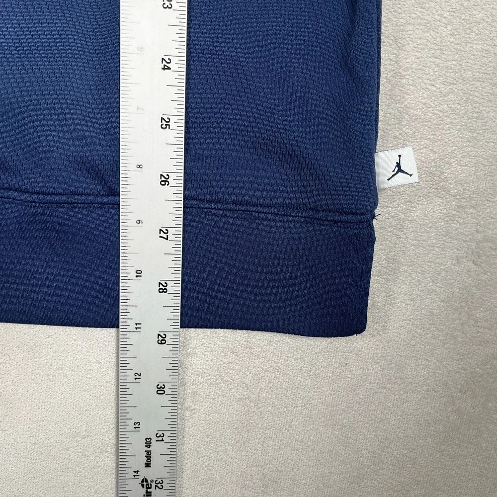 Nike Air Jordan Sleeveless Shirt Men L Navy *20th Anniversary* Center Jumpman